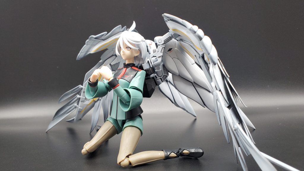 このポーズは最終兵器彼女のポーズをイメージしてます。何かを願うこの姿美しい。