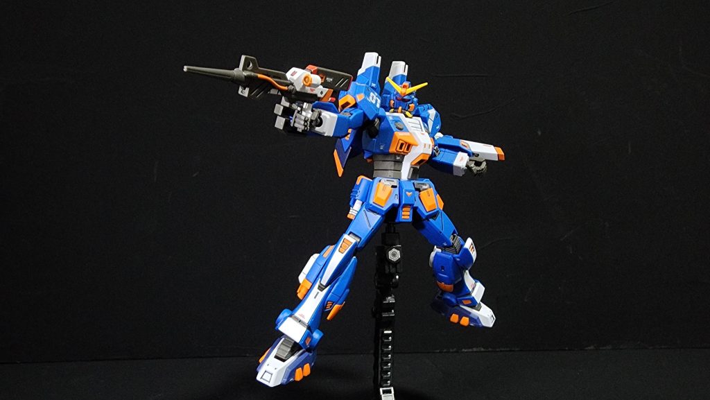 ライフルはグレー一色でした。