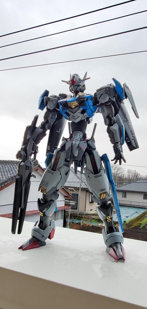 ガンダムエアリアル（フライトユニット装備）–3枚目/制作者：Hisho