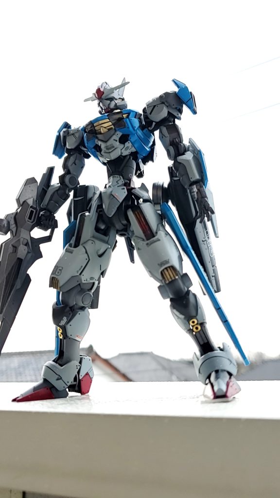 ガンダムエアリアル（フライトユニット装備）–4枚目/制作者：Hisho