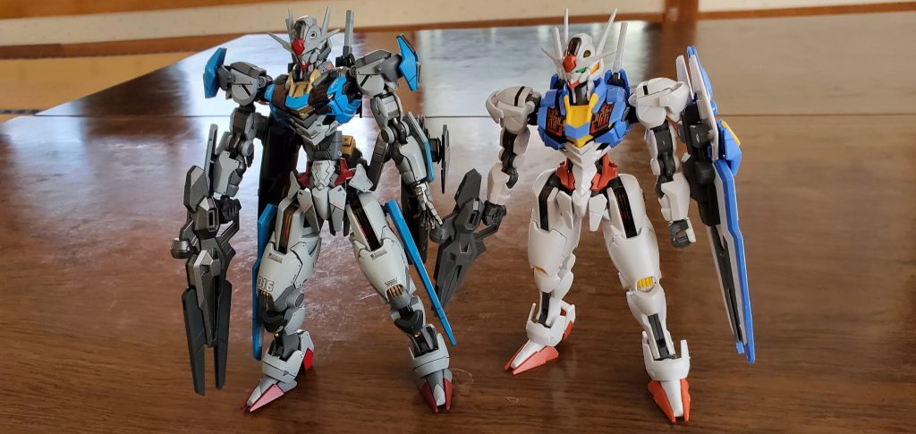 ガンダムエアリアル（フライトユニット装備）–5枚目/制作者：Hisho