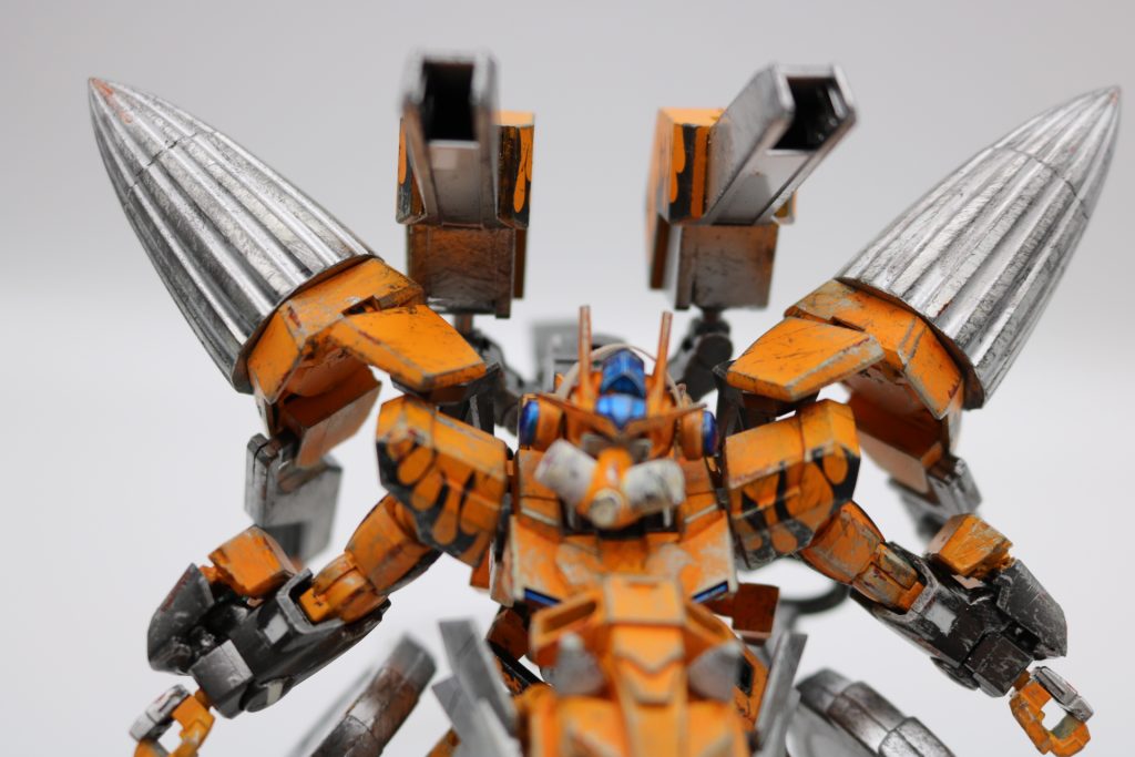 ショルダーキャノンバンイップ・ブーメランの膝を加工