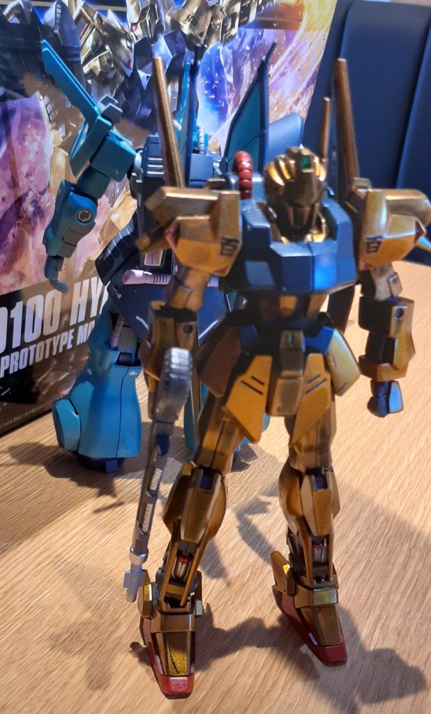 背中合わせのふたり、前回制作したディジェと…アムロとシャア…刻をこえて…