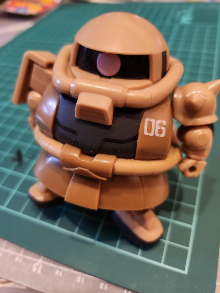 エクシードモデル　SD-MS 02　EXCEED MODEL ミキシング グフ–2枚目/制作者：Ozzy