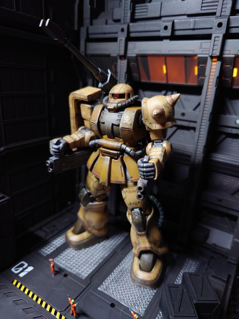 出撃前スタンバイ中