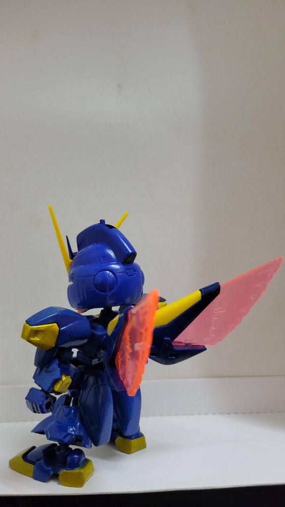 SD元祖 CS改造 青いV2ガンダム （ver・ プロジェクト・エクソダス）–4枚目/制作者：石頭三舊