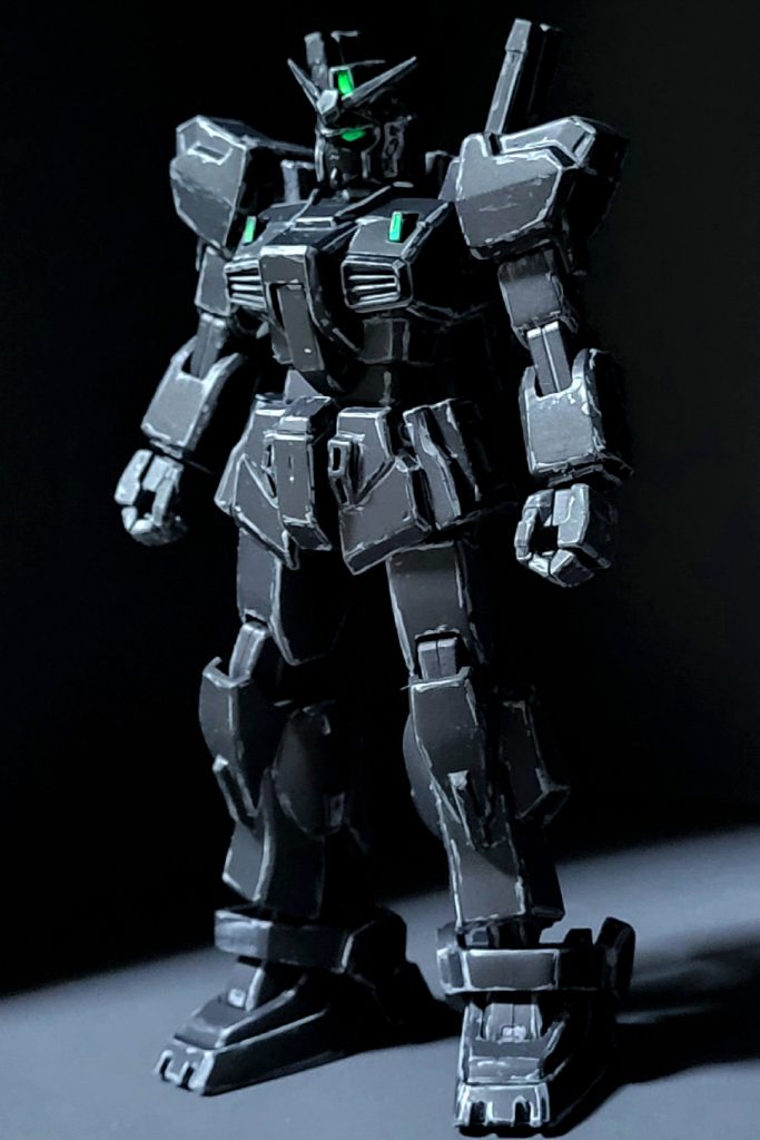 戦闘での塗装剥がれをちょっとだけ意識して塗ってみました合わせ目消しし忘れてる場所が目立ちますね…