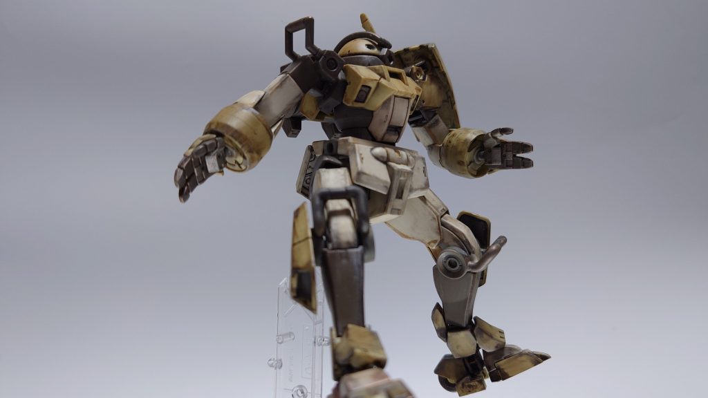 ウェザリングだけで無塗装！ HG デミトレーナー チュチュ専用機–5枚目/制作者：satella_さてら