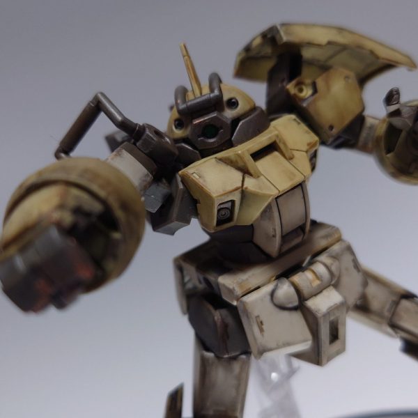 ウェザリングだけで無塗装！ HG デミトレーナー チュチュ専用機