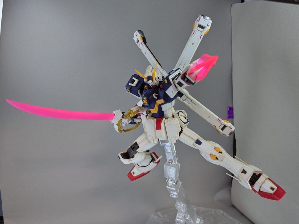 5年ほど前の作品なので焼けてしまったサーベルなどのパーツは別キットから拝借しました^^;