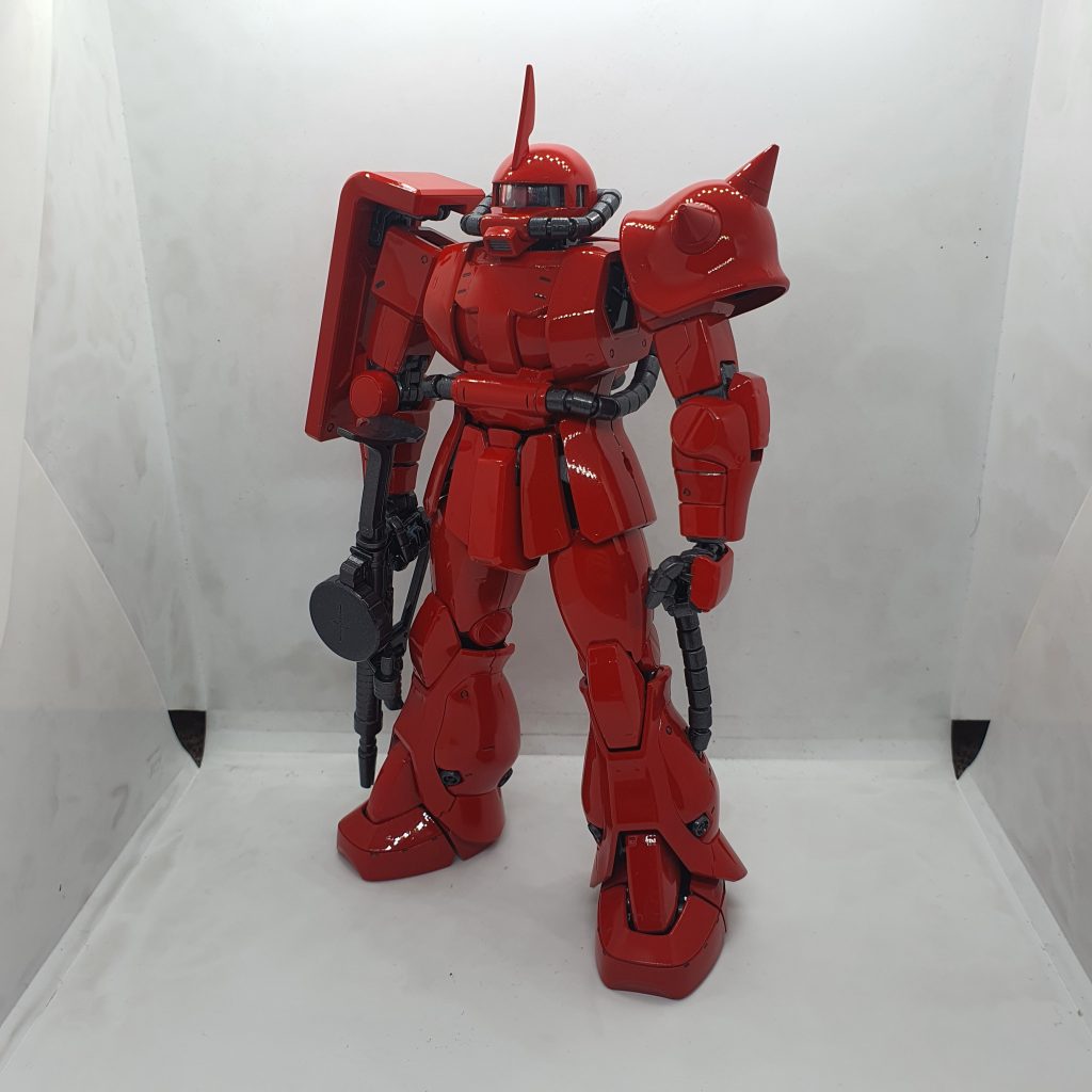 MG 1/100 #098 MS-06S Zaku II Sports Red