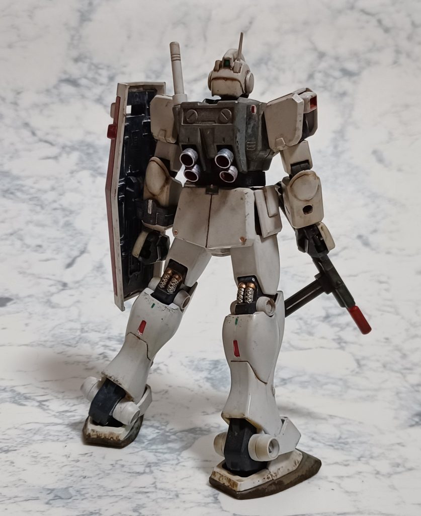 そして一番やりたかったのはウェザリングペーストを使った泥汚れの表現！