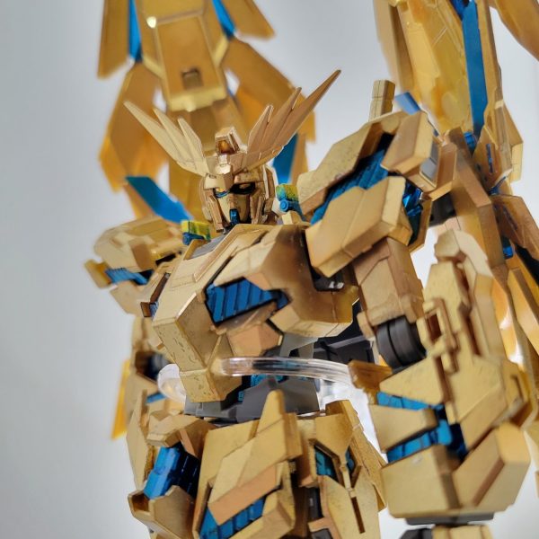 HGUCユニコーンガンダム3号機フェネクス ガンダムマーカー塗装