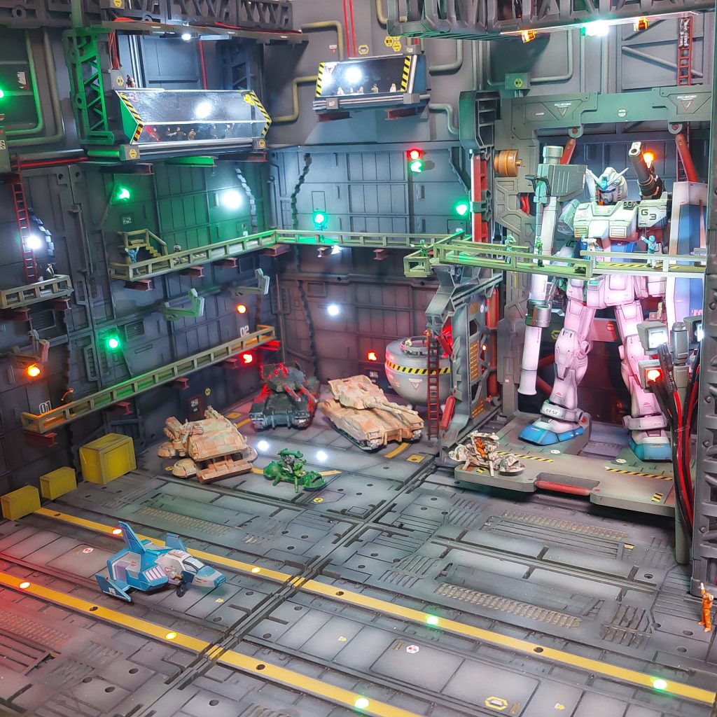 作成中の格納庫のイメージにも合ってる🎵作成中の格納庫はどのような軍でも使えるようにフリーランス要素を強めに意識して作成中