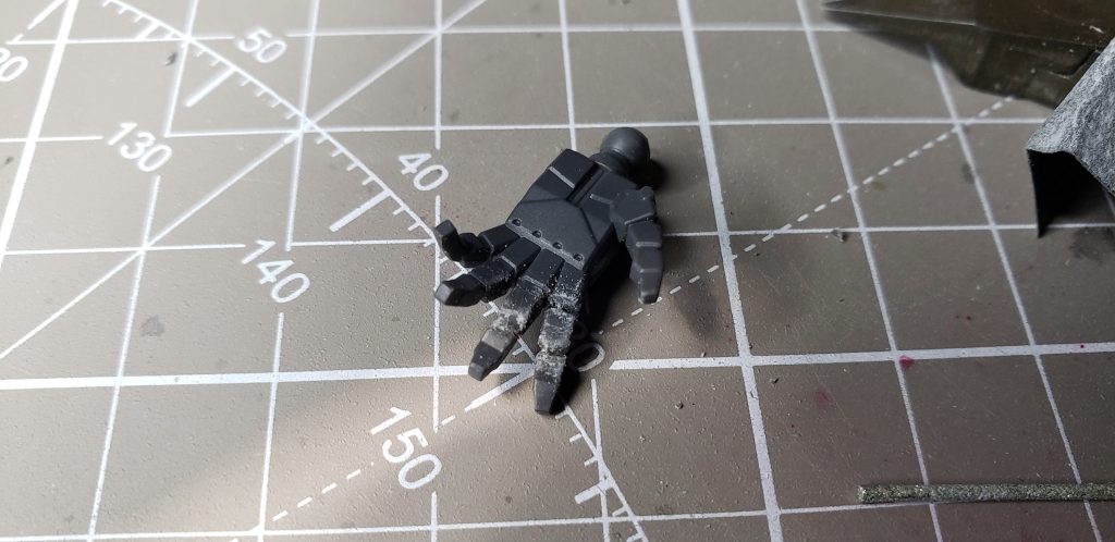 平手加工。関節技を決めてグラグラになってます(´・ω・`)