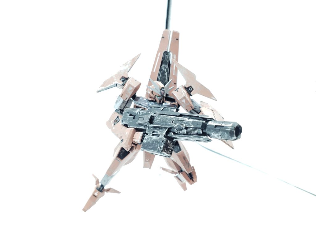 ショットガンを撃つポーズ