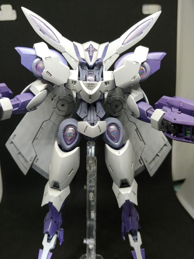 普通に立てるには安定感無さそうでしたので、ダリルバルデに付属のスタンド使用今回の調色レシピはYouTube