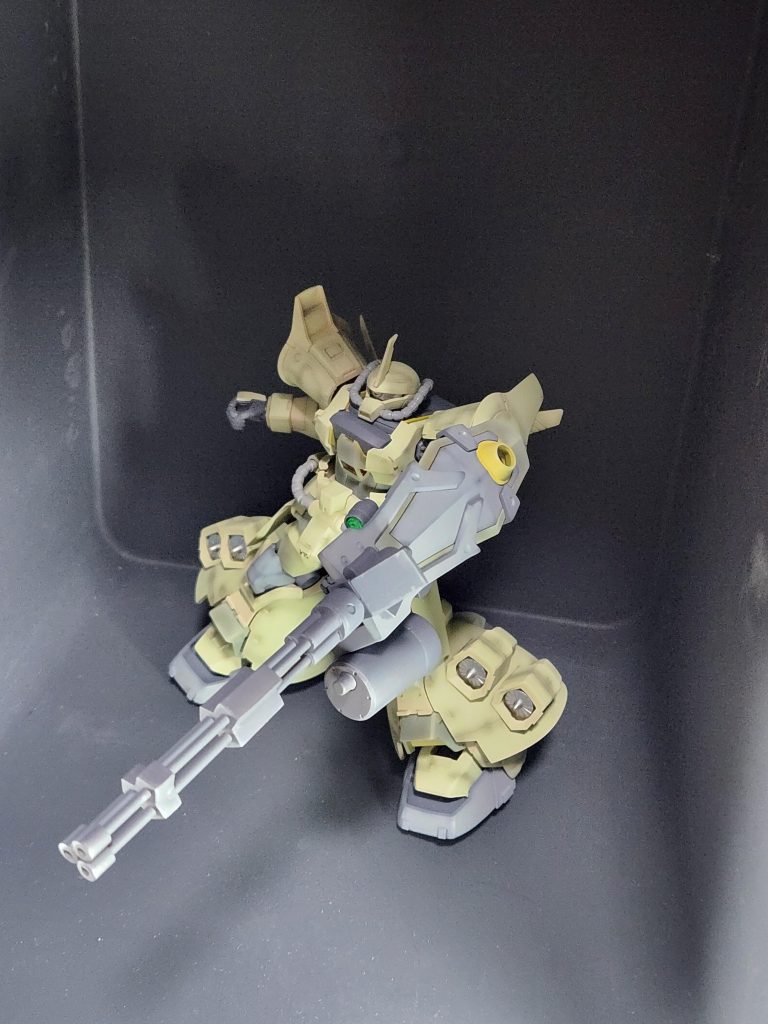 ガトリングは砲身を初めて自作してみました!砲身は長く6連から3連に代わりましたが射程が伸びた自分のなかで解釈してます!