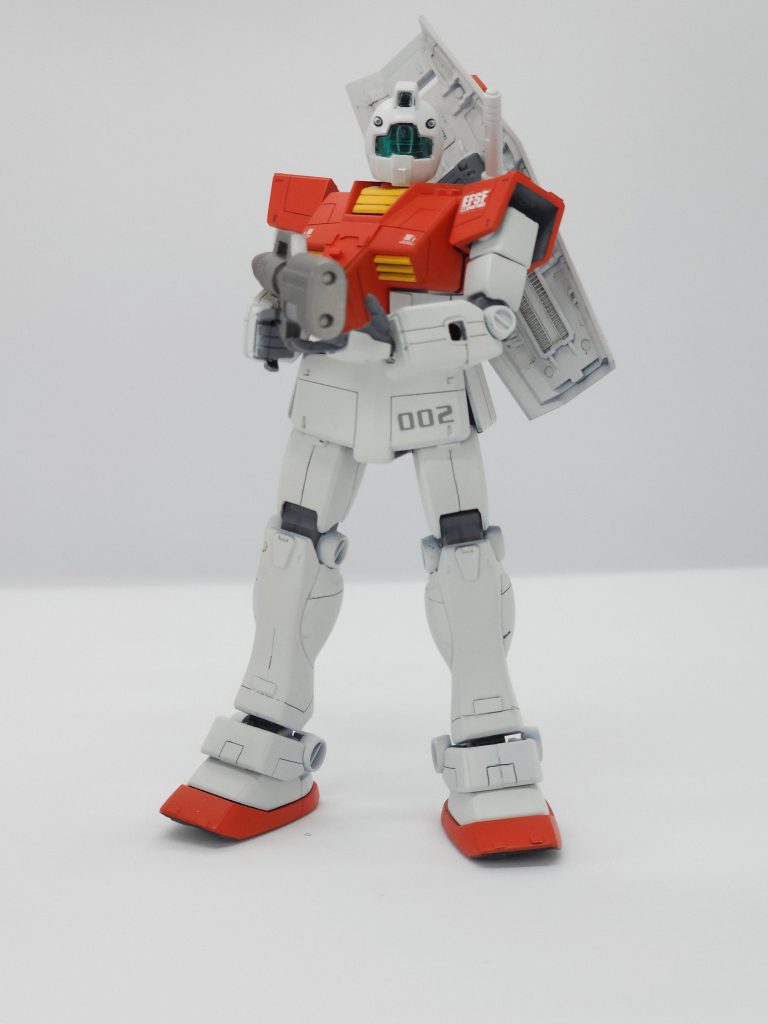 武装はベース限定のスプレーガンにしてみました肩をボールジョイントに変更した効果があったと信じてます…