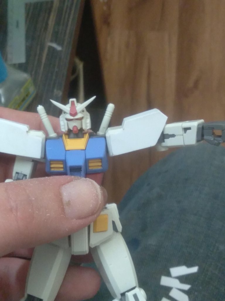 No arm articulation was lost either