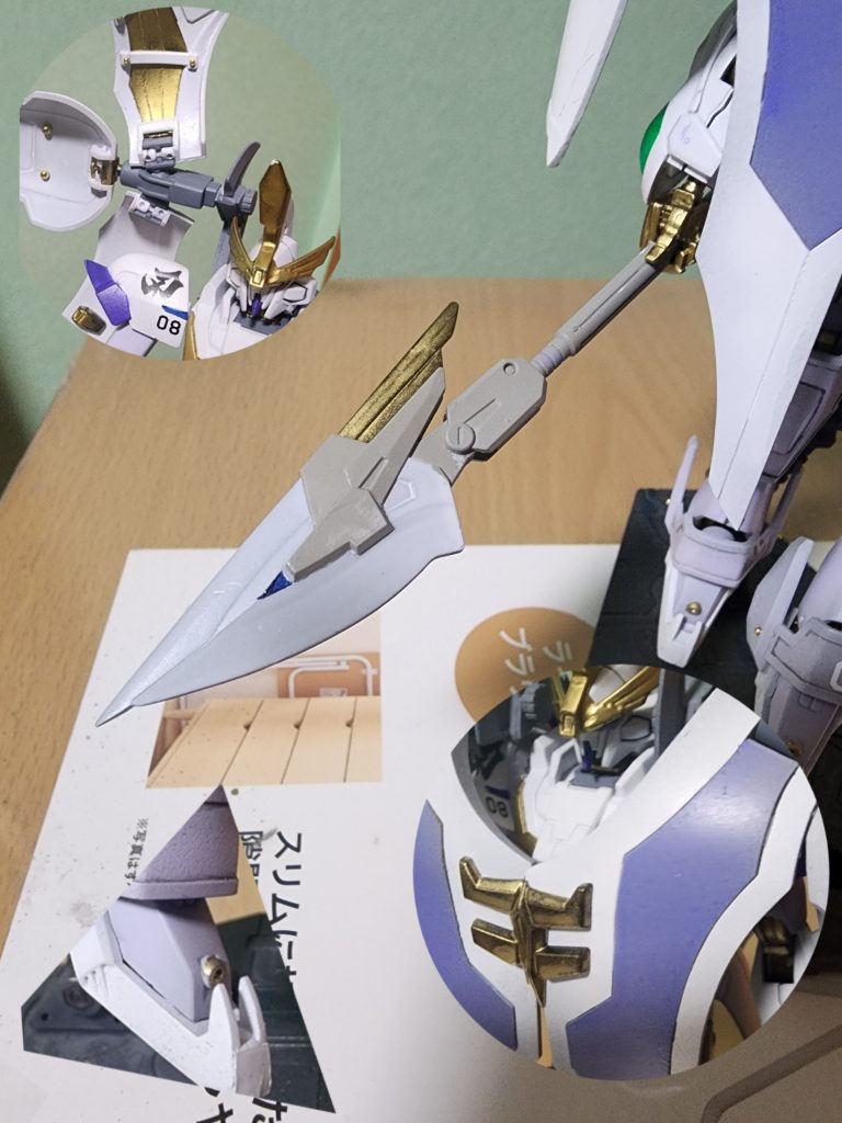 各部の塗り分けはまぁまぁ上手く出来たと思ってます。