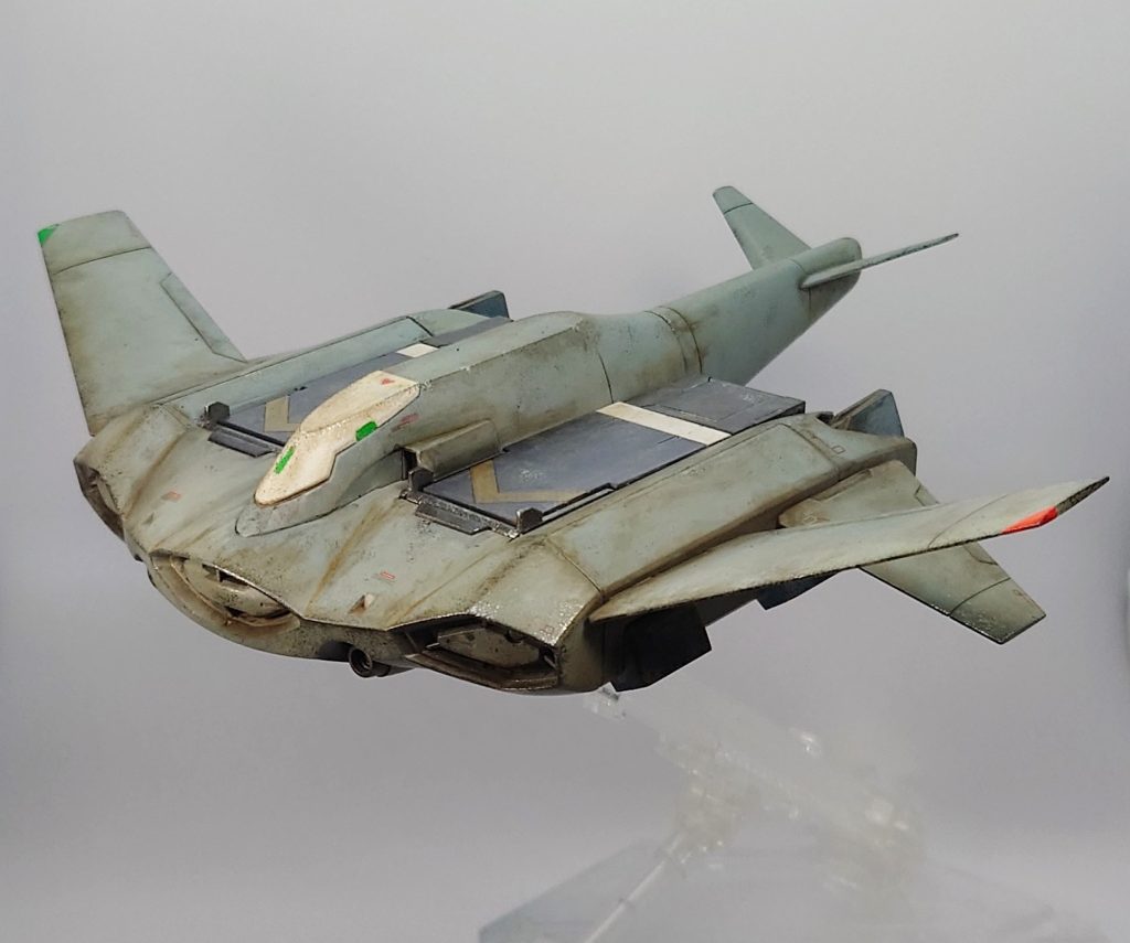 ティックバランは一応全塗装なのですが、キットとほぼ同系統カラーなのであまり変わり映えしません💦砂漠をイメージした汚しのつもりです。