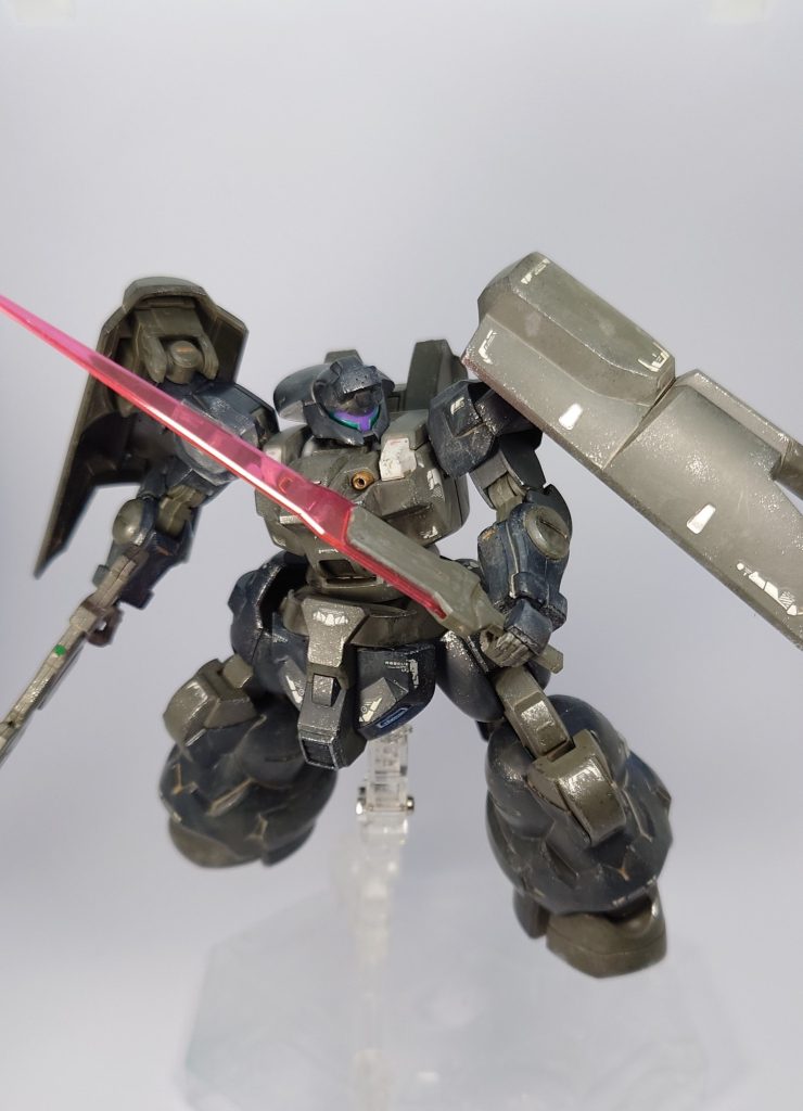 ポーズ付け①。