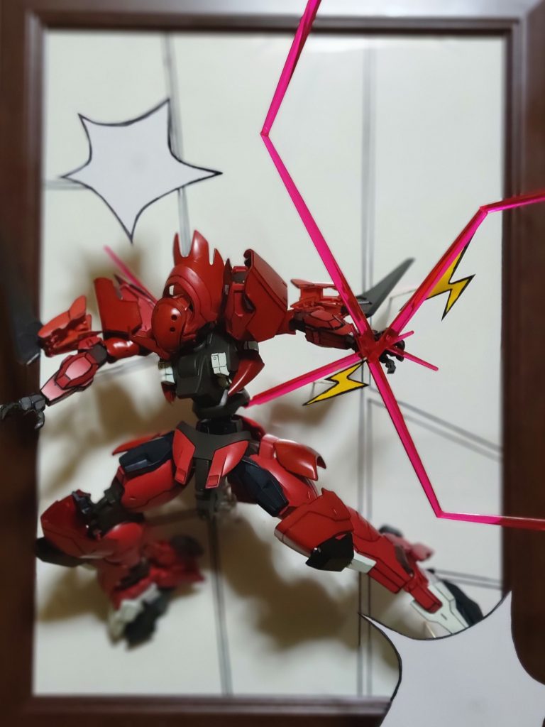 ボツになったアメコミ風の背景です。後の絵が全く良いのが浮かばなかったので、ボツにしました。