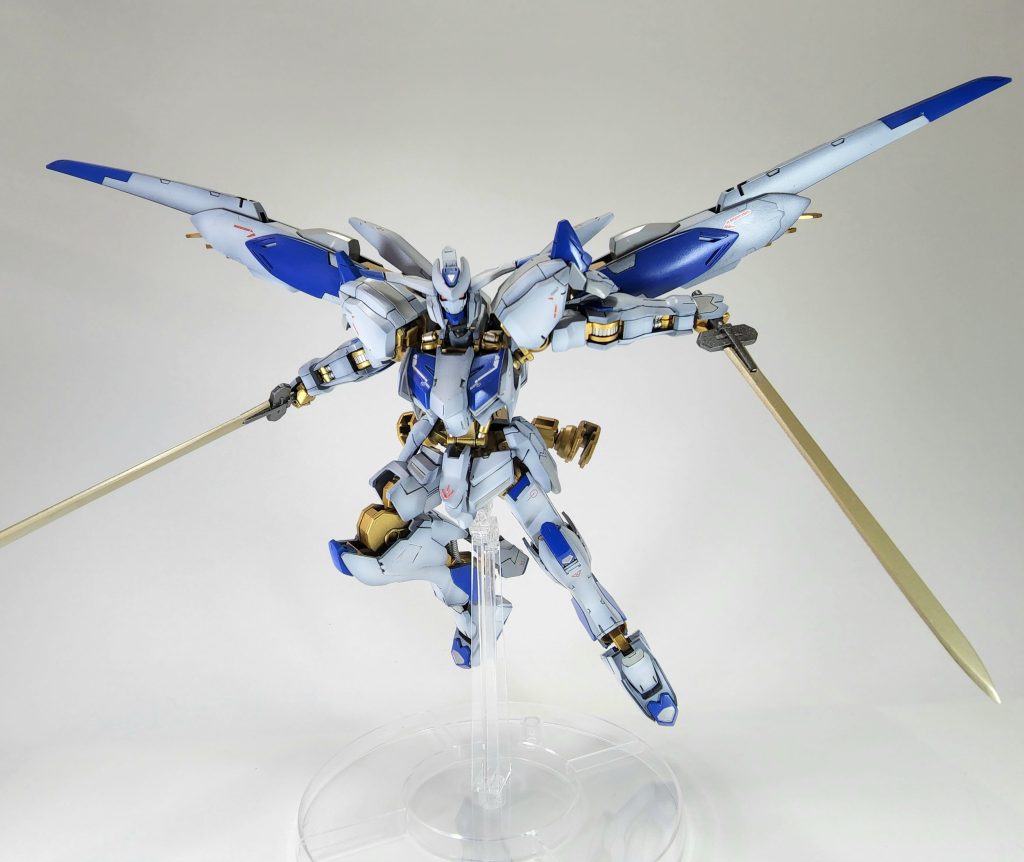 2機目   バエルコンセプトは【麗】まあ、簡単ですよ、フレームを金に塗れば、一気に高貴さが溢れますwww