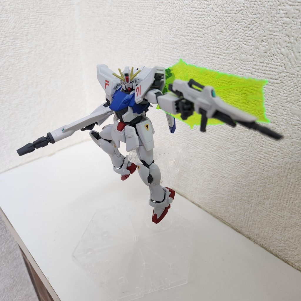 HG ガンダムF91–3枚目/制作者：@haruo_plamo