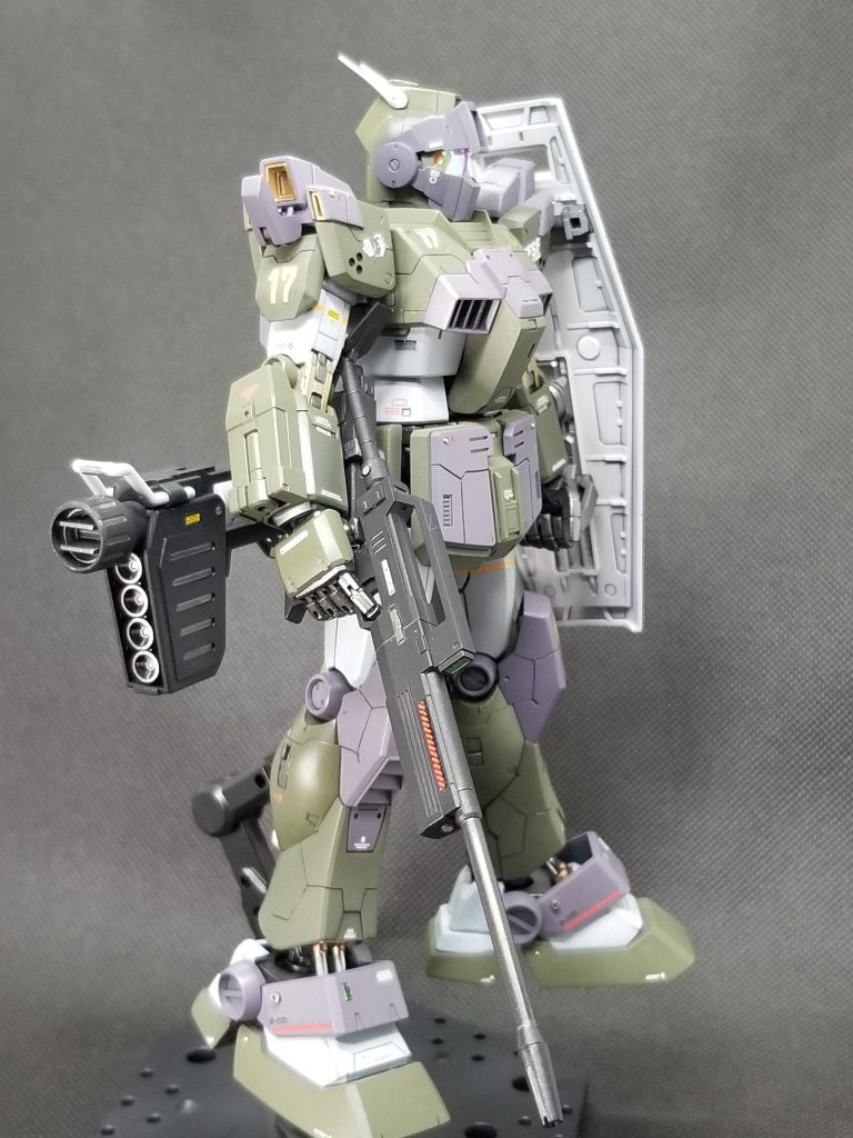 武装してからの、右向きショット。やっぱお気に入りの構図です😁