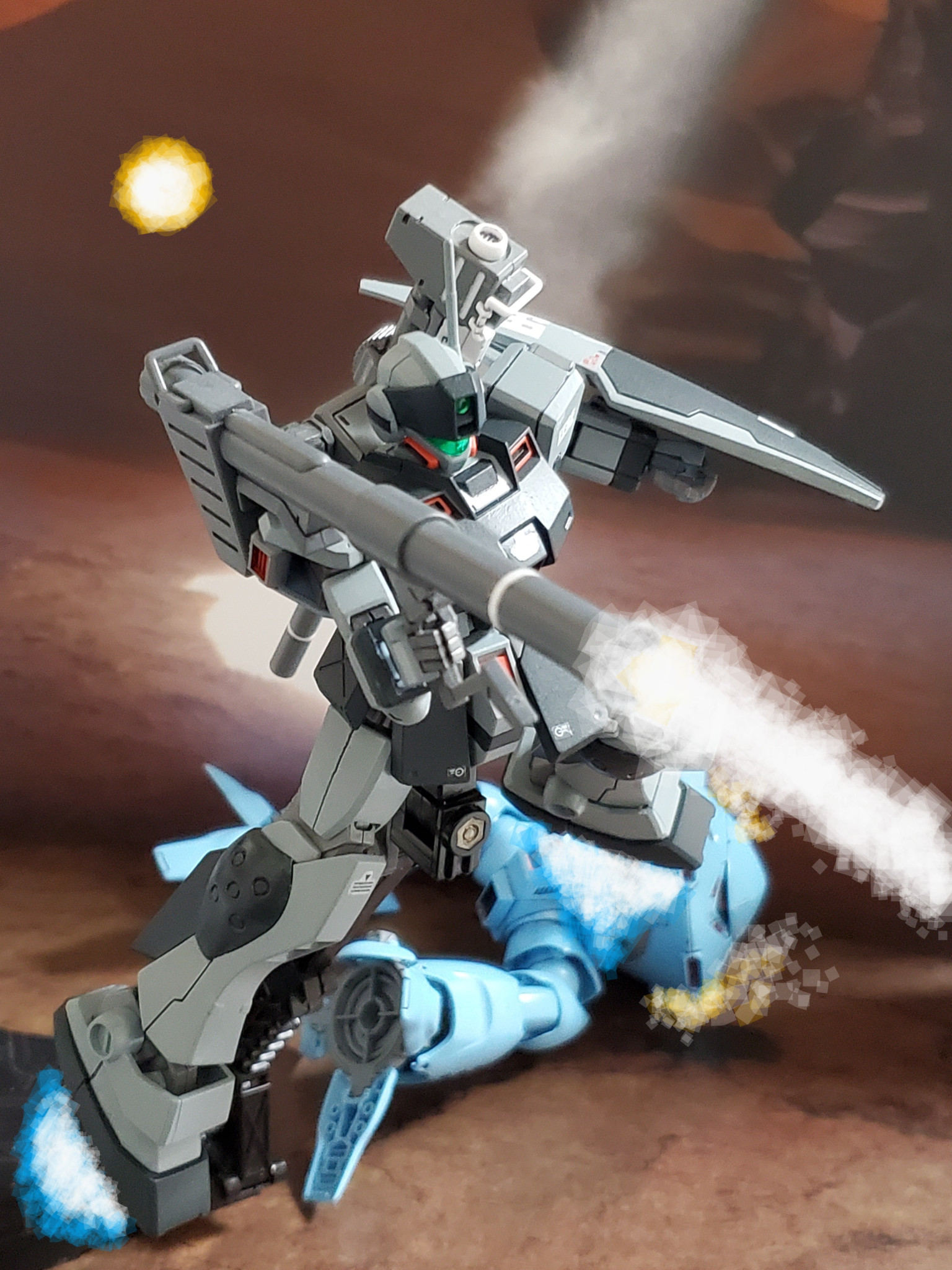 HGUC ジム・スナイパーII (リド・ウォルフ機)｜mototti (モトッチ)さん