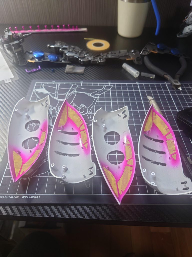 めんどくさかった塗り分け