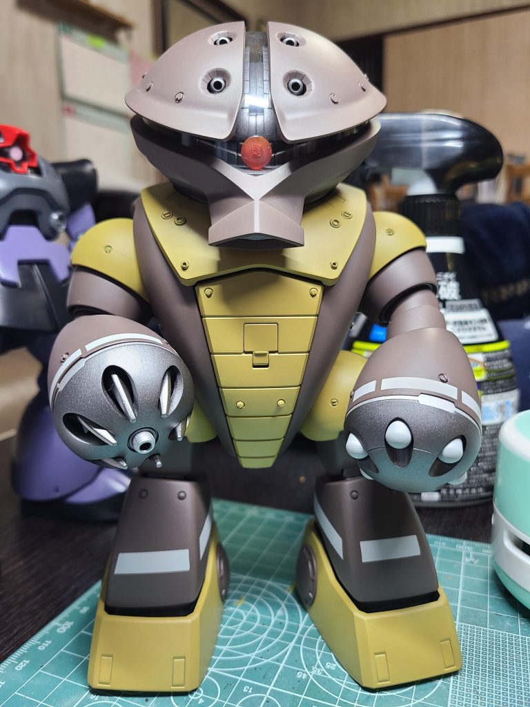 塗装のみの状態。