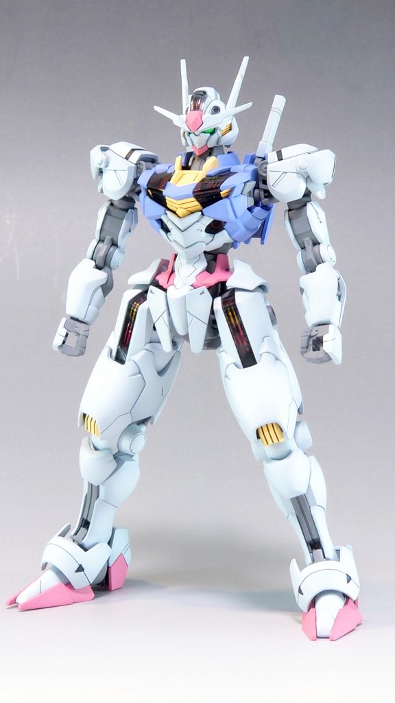 足首フレーム等一部の肉抜きを埋めた程度でほぼストレートに製作してます。