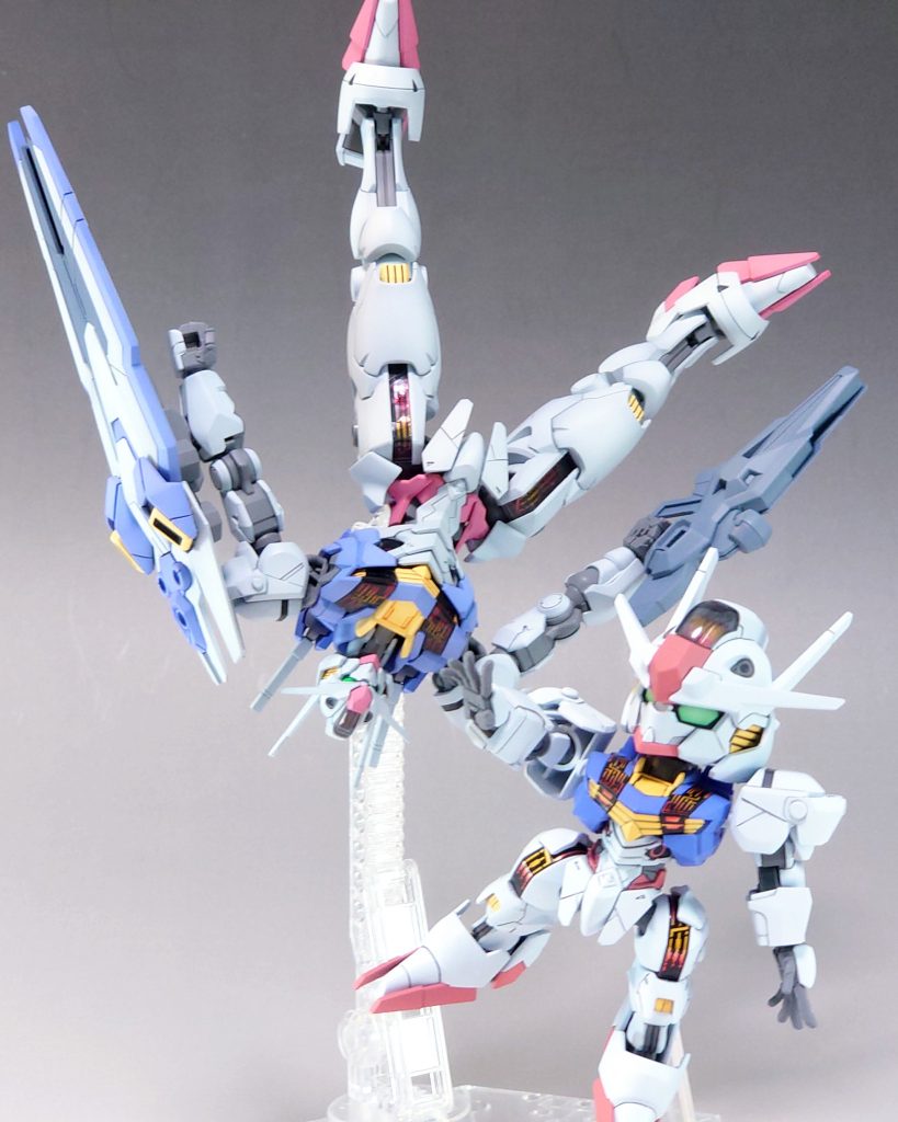 SDと並べて。1/100も作って並べたいです。