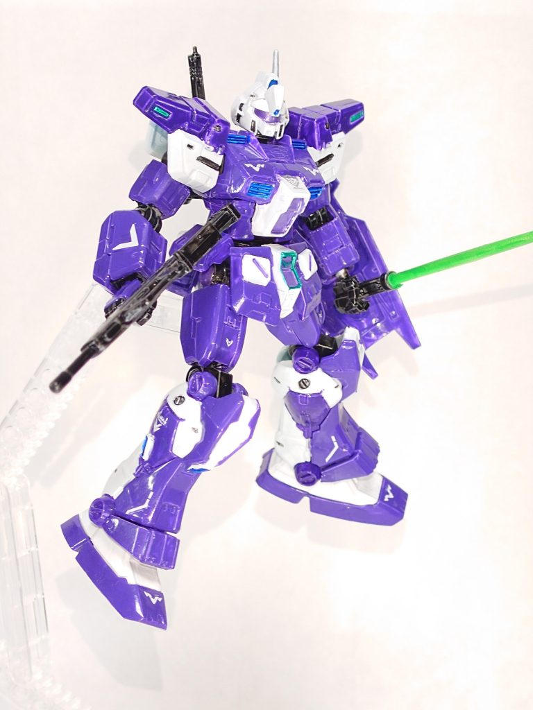 全身判りにくいですが、足の丸付け根をシルバーパープル塗ってます