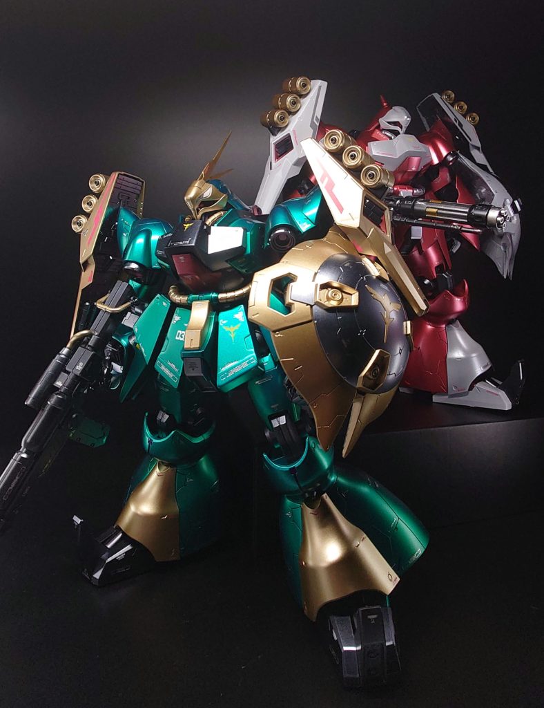 RE/100 MSN-03ヤクト・ドーガ(ギュネイ・ガス機) –6枚目/制作者：Orz