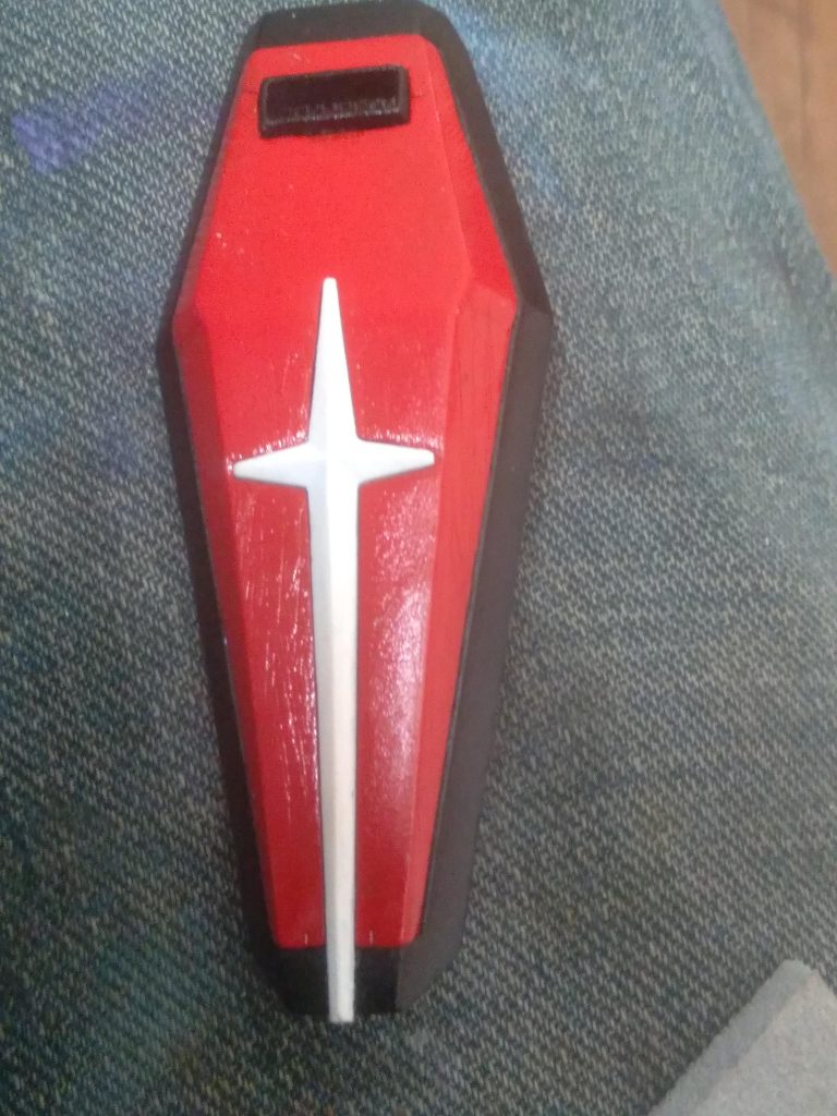 This was right after I painted the shield. I wanted to see how it looked