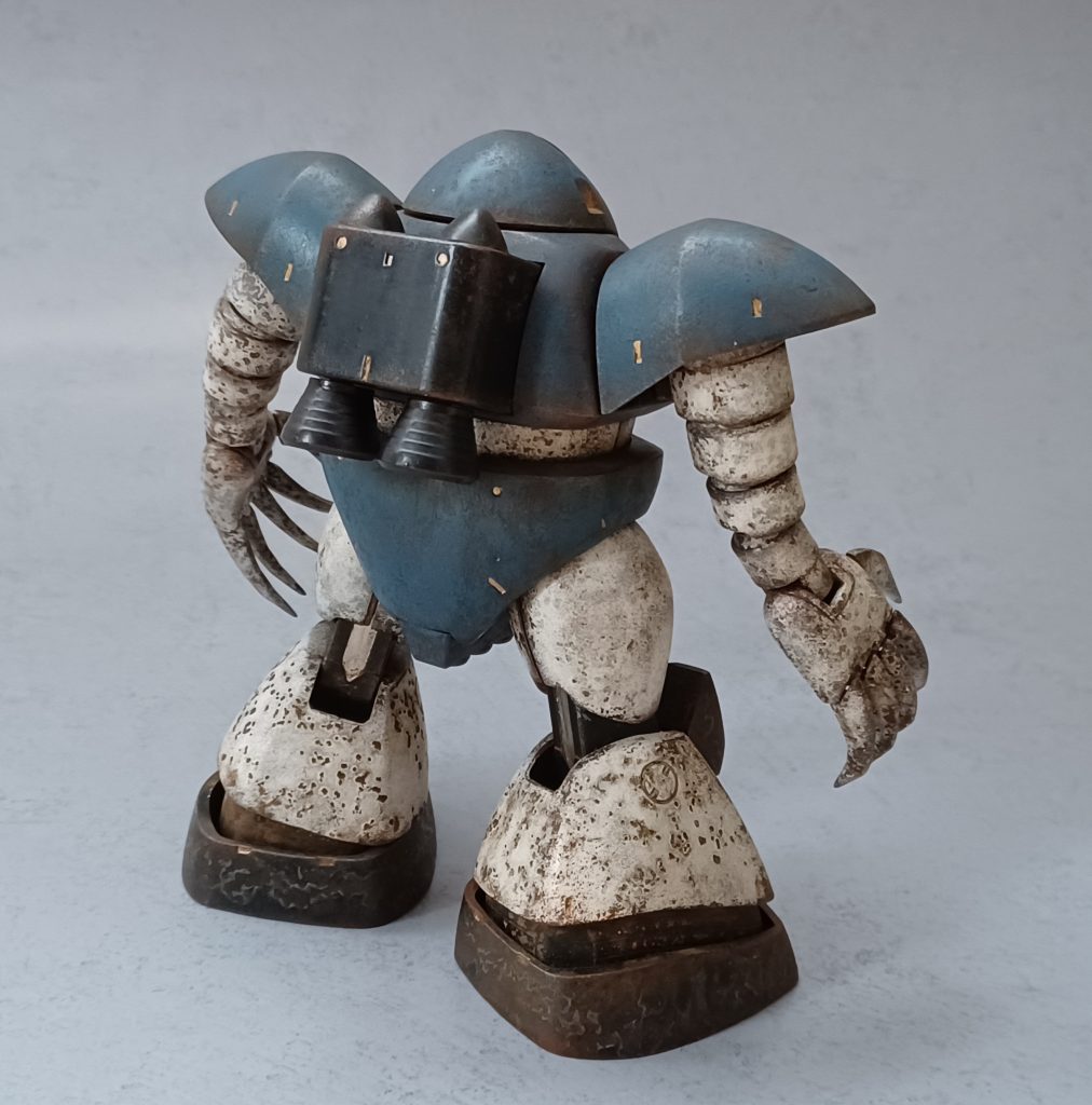 …………、錆びたねえ。