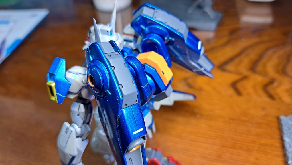 スラスターの塗装が難しい