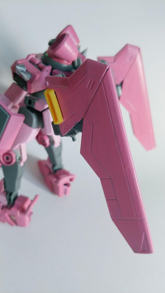 ウイングゼロ炎のバックパックにレイダーガンダムの羽をくっつけました。