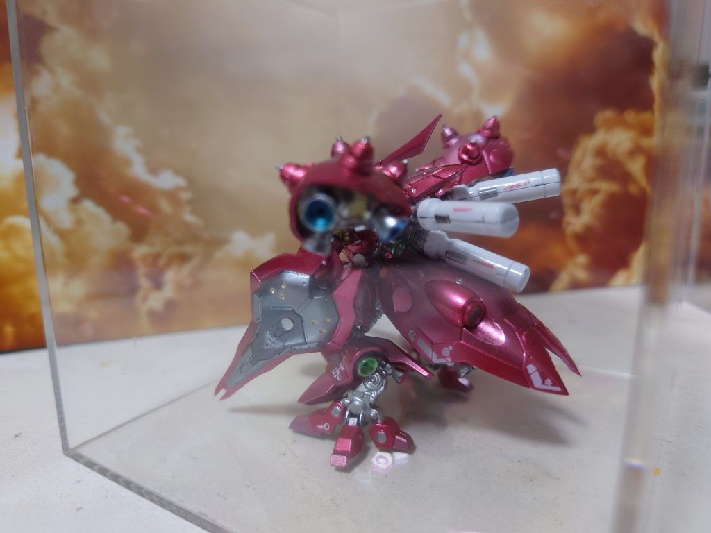 本体メタルレッド部はツートーンです(^^)デカールも頑張ってます♪