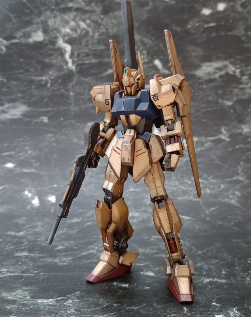 またリアルタッチマーカーのブラウン1を塗りぬりしてフィルタリング&スミ入れもした。