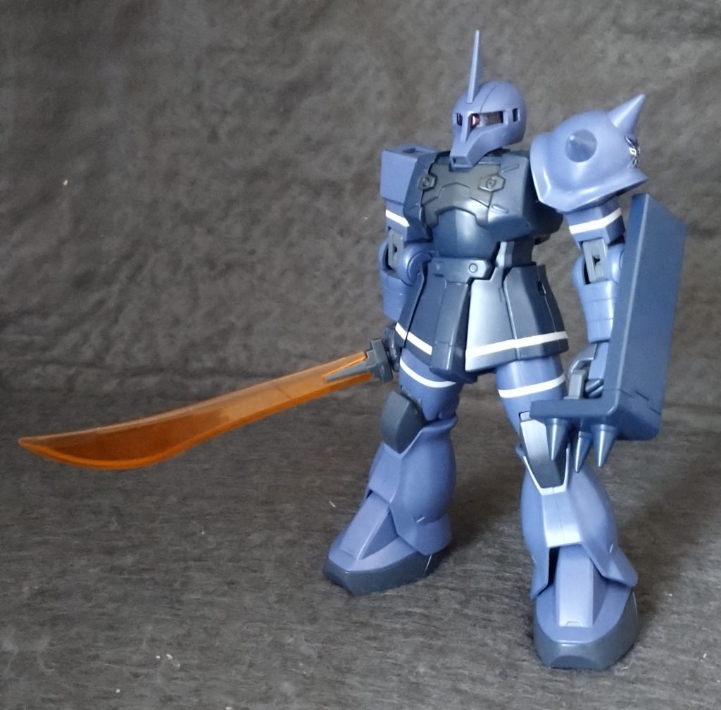ヒート剣はグフ(Revive)から流用 カラーレシピは､胴体はガンダムカラーブルー14､手足等はガンダムカラーグレー11です