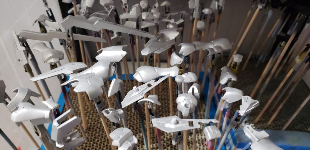 白部分シルバー~アルティメットホワイト~ガラスパール