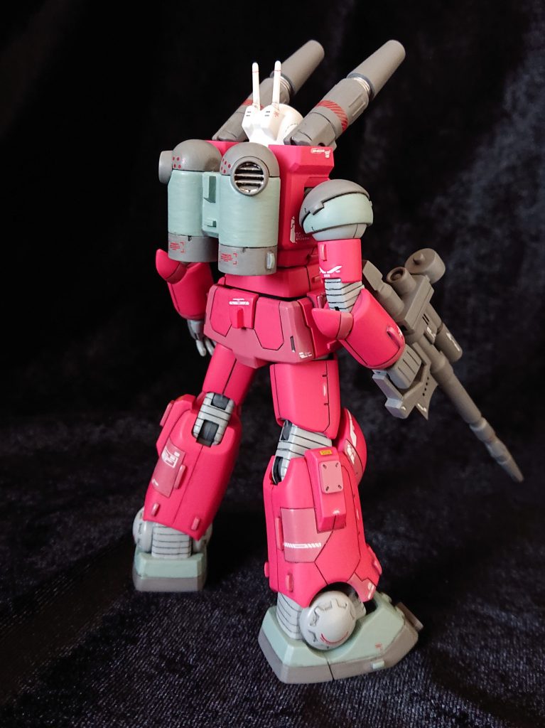 「ミハル、俺はもう悲しまないぜ。お前みたいな娘を増やさせないために、ジオンを叩く!徹底的にな!」ここからカイシデンはかっこよくなりましたなぁ。 ↓以下、ブンドド!盾を持たない中距離支援!