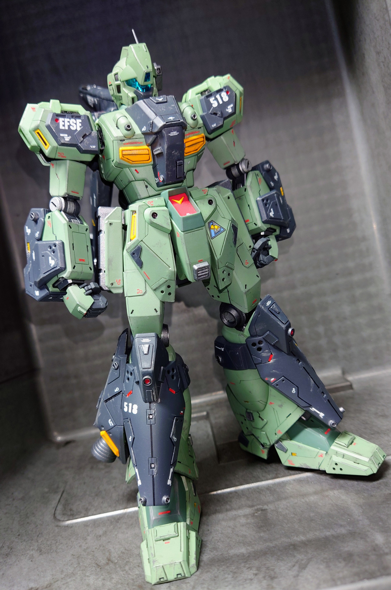 MGスタークジェガンです｜アダモン (adamon)さんのガンプラ作品 