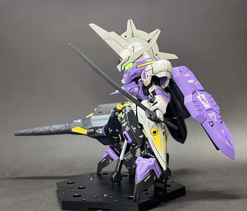 SDガンダムキマリスヴィダール–5枚目/制作者：@konboku1225