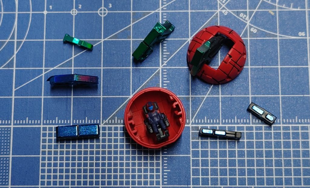 パイロットもちゃんと塗りました。